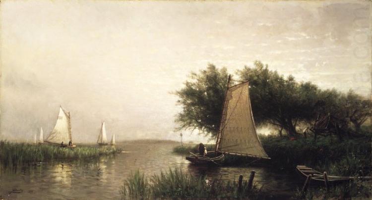 On Synepuxent Bay Maryland, Arthur Quartley